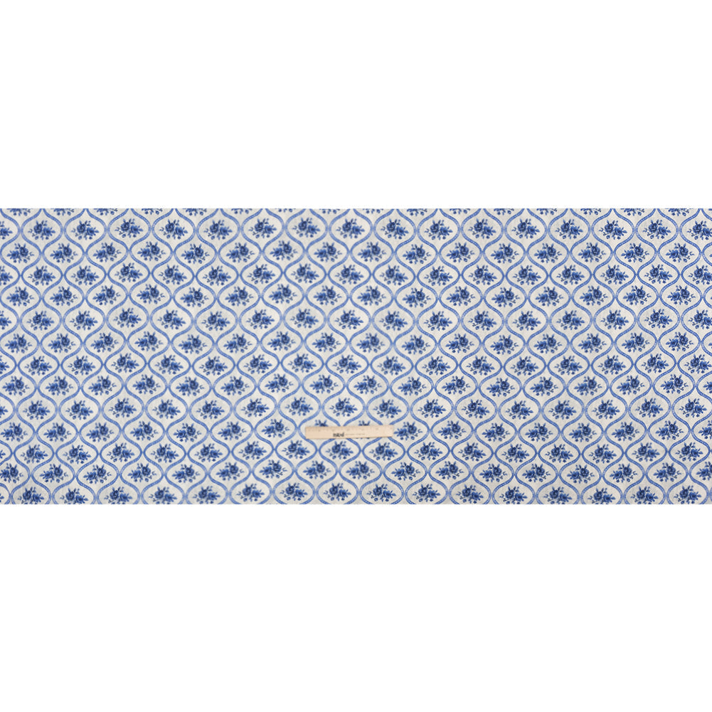 Mood Exclusive Blue Remembering Rosie Viscose Crepe