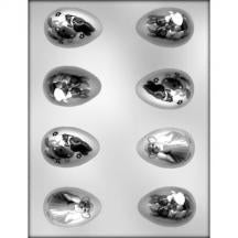 Decorated Egg Chocolate Mold