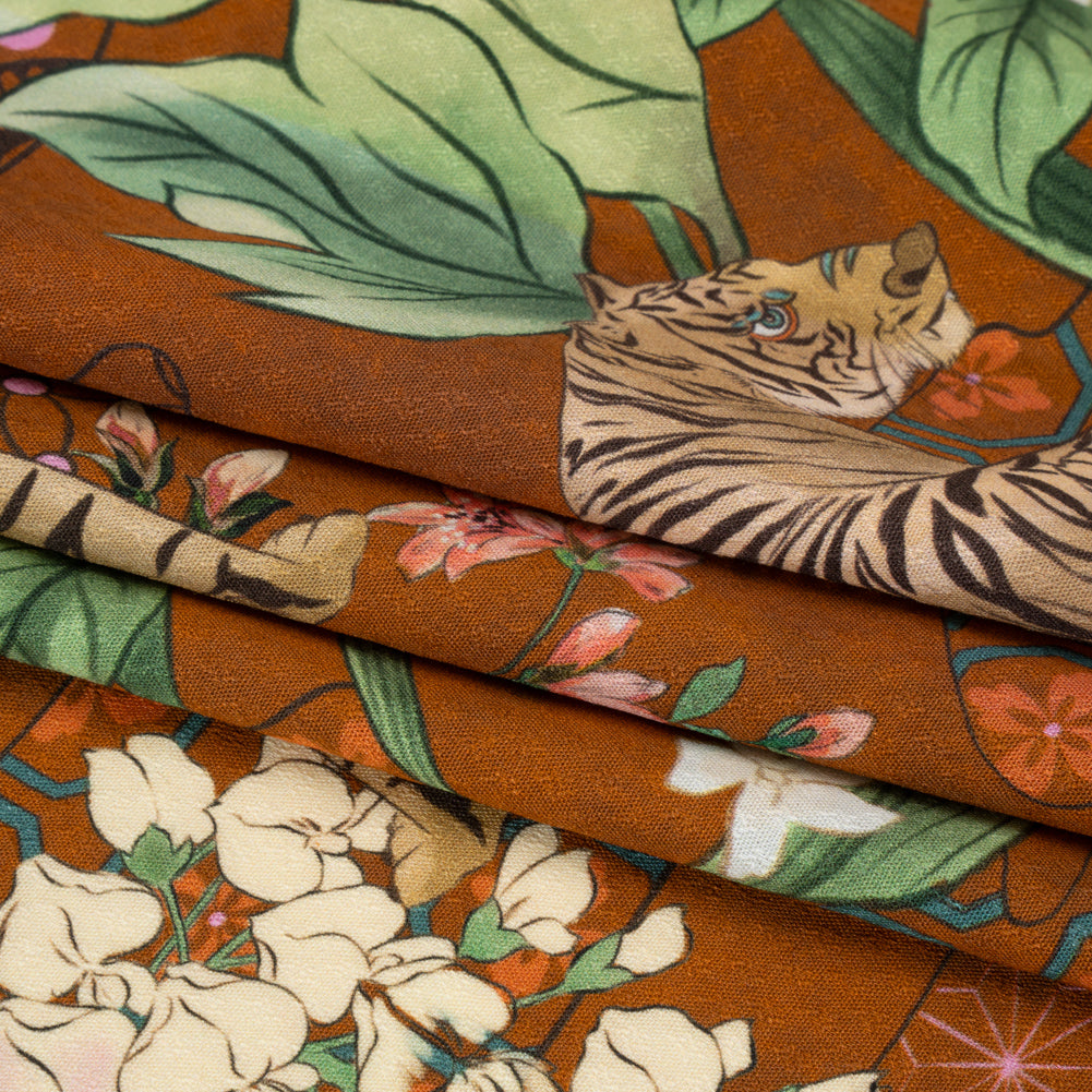Mood Exclusive Garden Guardian Sustainable Viscose Diamond Jacquard