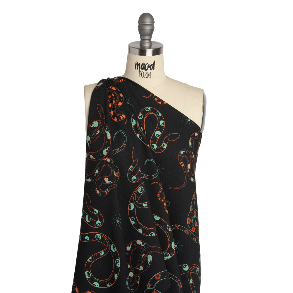 Mood Exclusive Love Intertwined Sustainable Viscose Diamond Jacquard