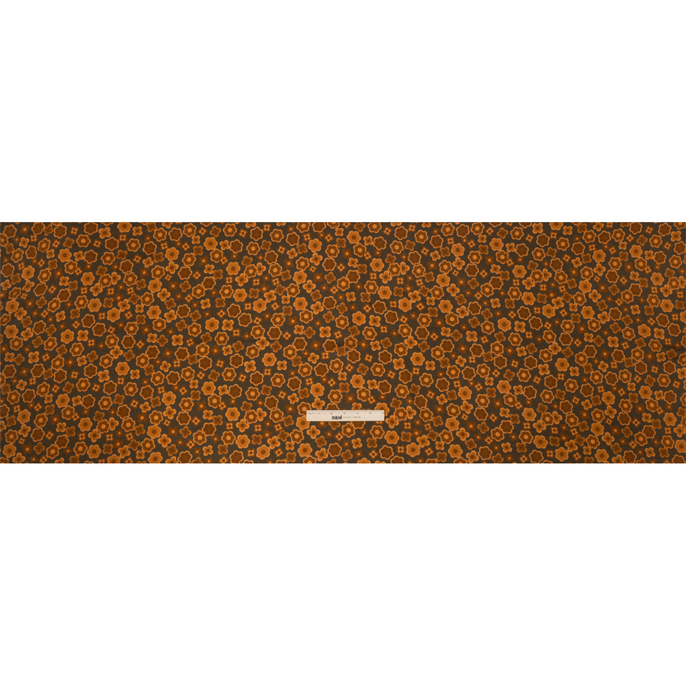 Mood Exclusive Brown Daisy Train Rayon Challis