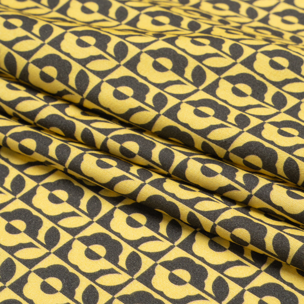 Mood Exclusive Yellow Build Me Up Rayon Challis