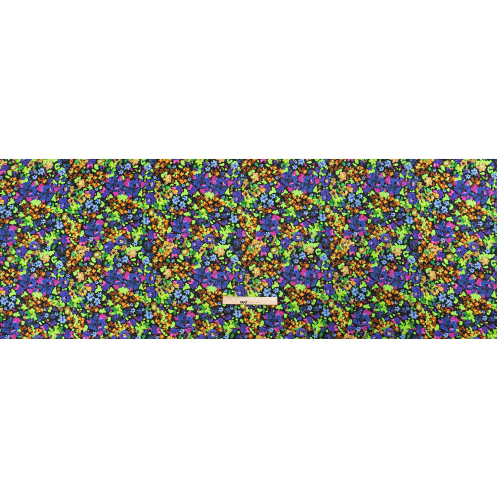 Mood Exclusive Lime Electric Dreamscape Sustainable Viscose Jacquard