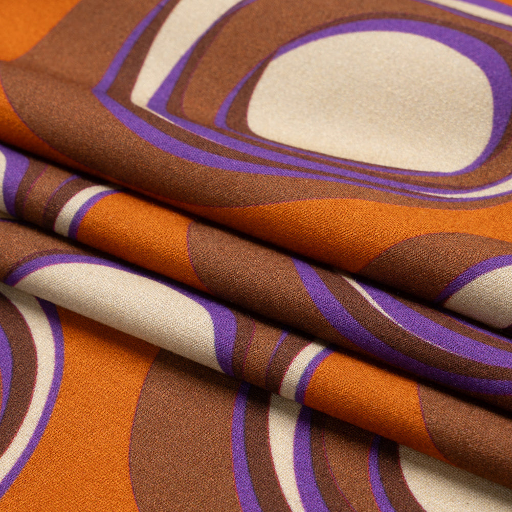 Mood Exclusive Brown Stop the Beat Rayon Challis