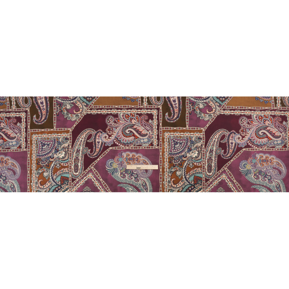 Mood Exclusive Purple Elegant Eloise Stretch Cotton Sateen