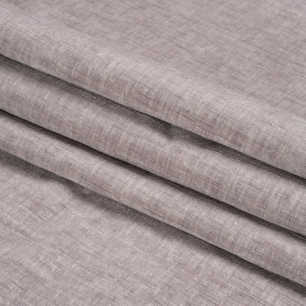 Otta Mauve Polyester Chenille Woven