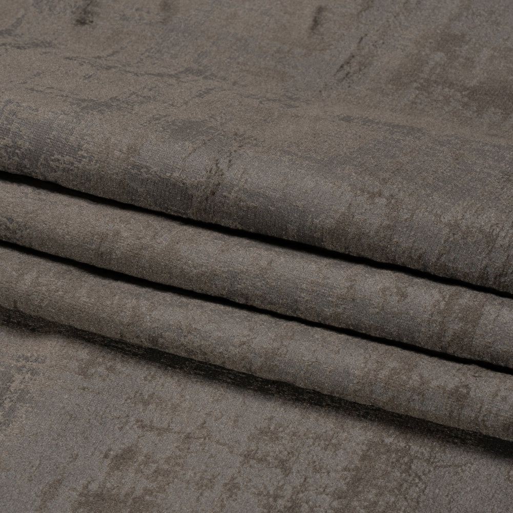 Kasa Ubatuba Crosshatching Embossed Knit Velvet