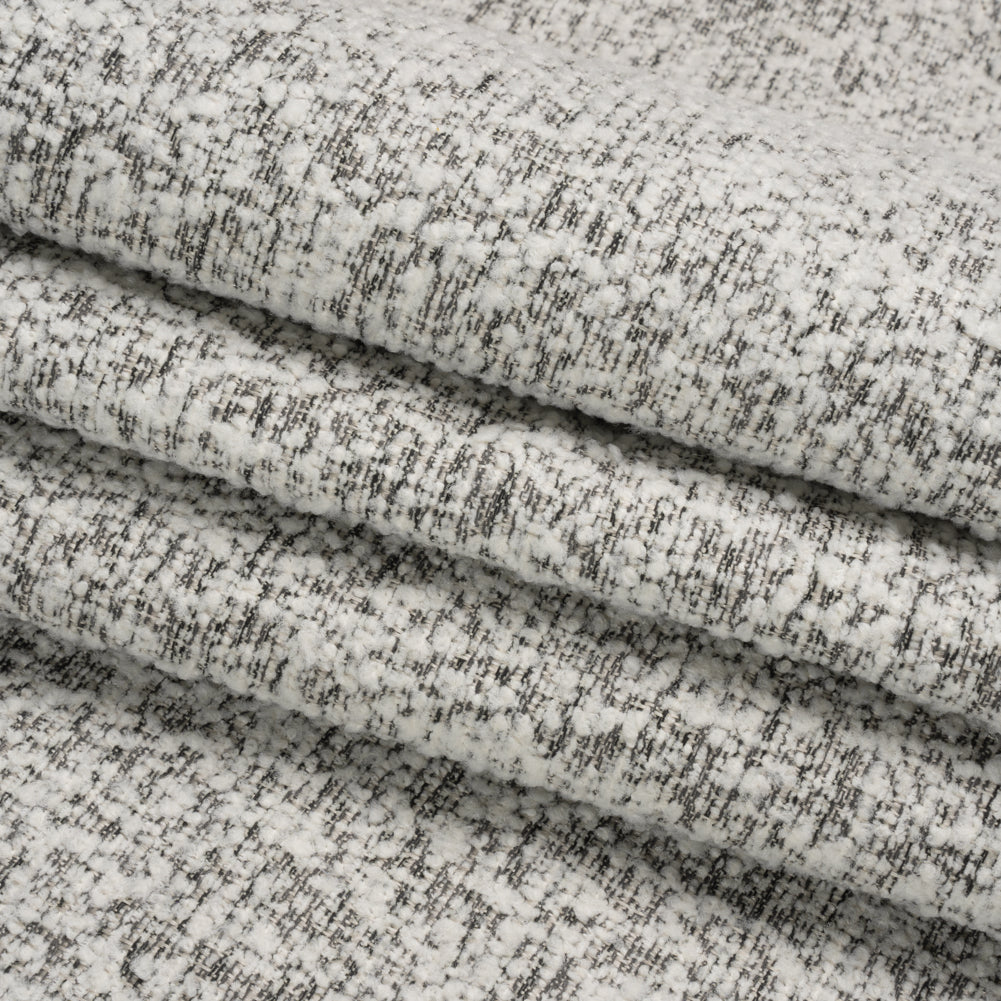 Crypton Stone Polyester Tweedy Upholstery Boucle