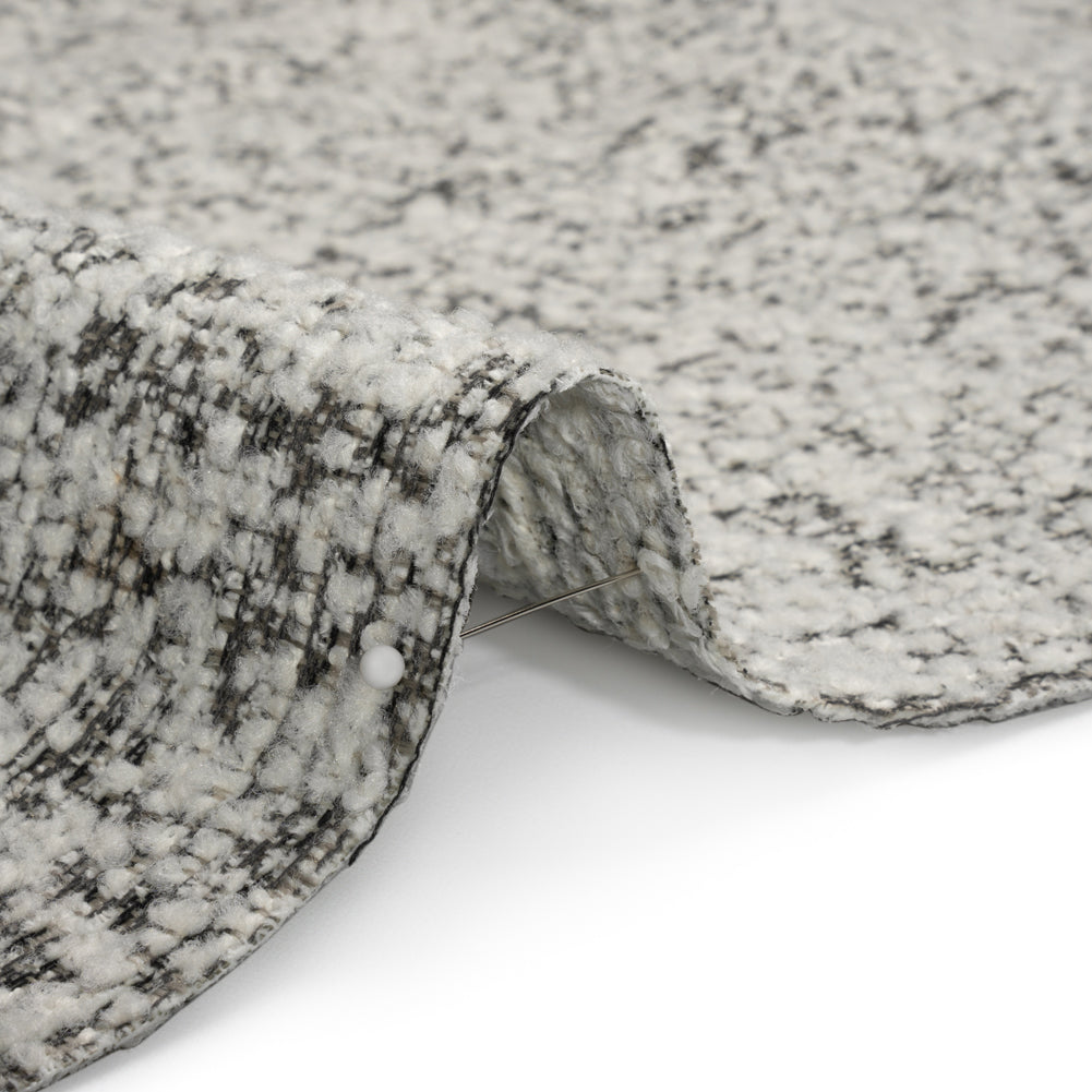 Crypton Stone Polyester Tweedy Upholstery Boucle