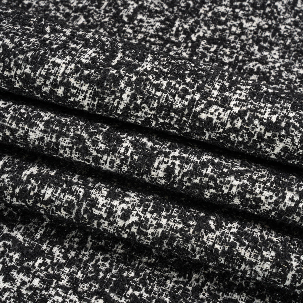 Crypton Zebra Polyester Tweedy Upholstery Boucle