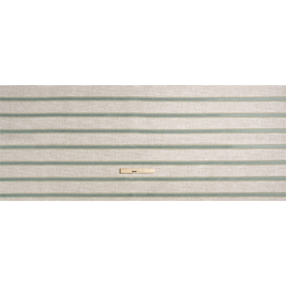 Crypton Vapor Chenille Striped Birdseye Upholstery Twill