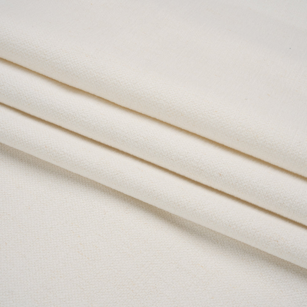 Crypton Marshmallow Stain Resistant Polyester and Linen Chenille Upholstery Woven