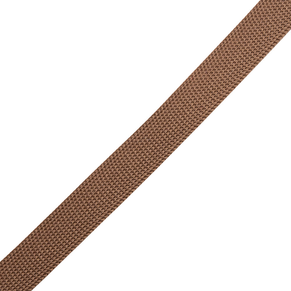 Brown Polyester Knit Tape - 9mm