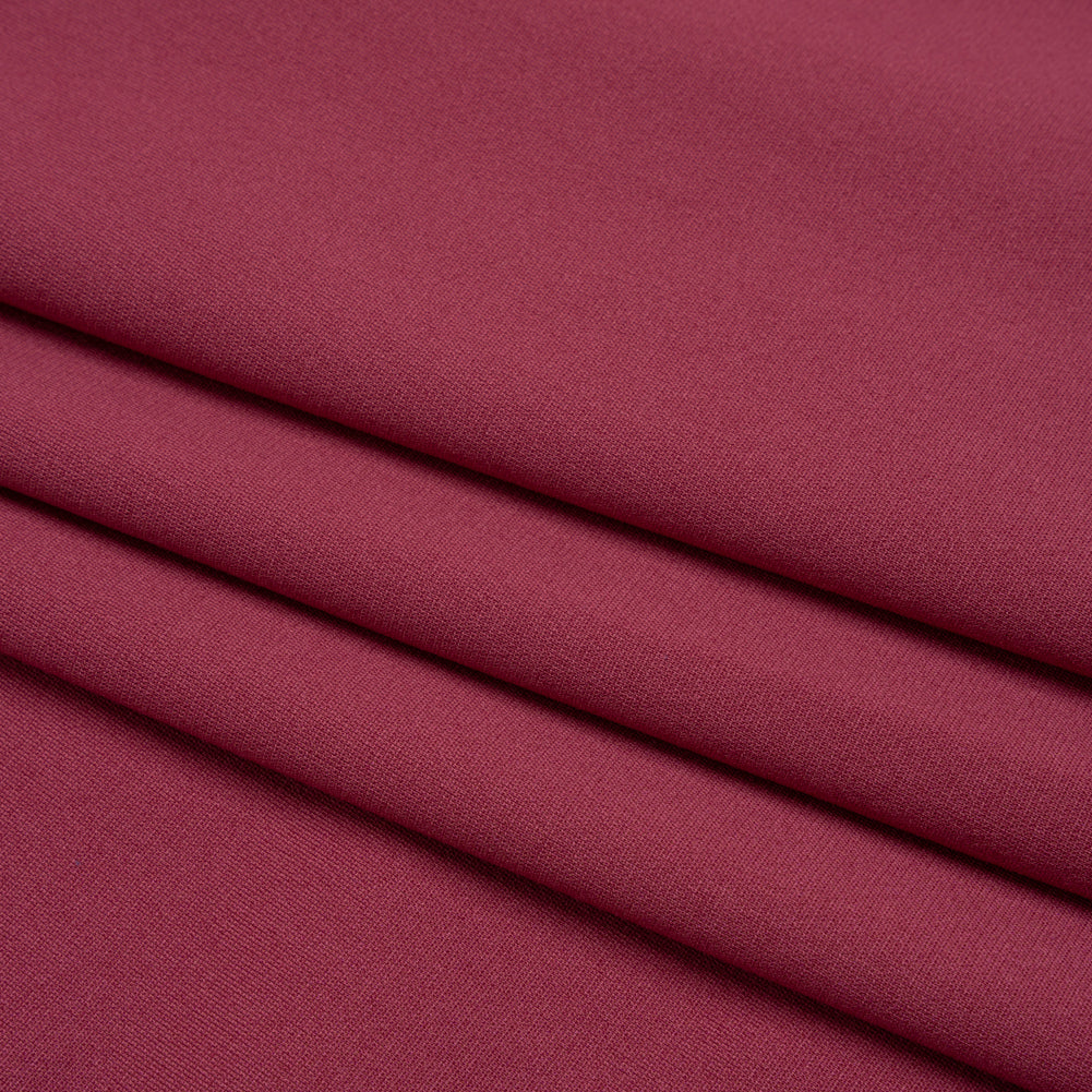 Polyester Interlock Knit - Mulberry