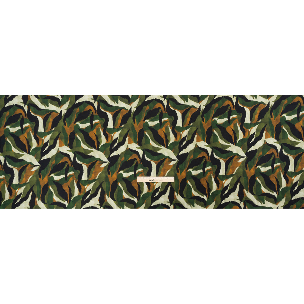 Mood Exclusive Green Drowsy in Daintree Lightweight Polyester Crepe