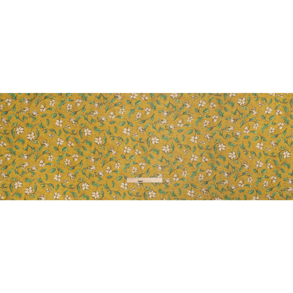 Mood Exclusive Yellow Beautiful Fool Viscose Chiffon