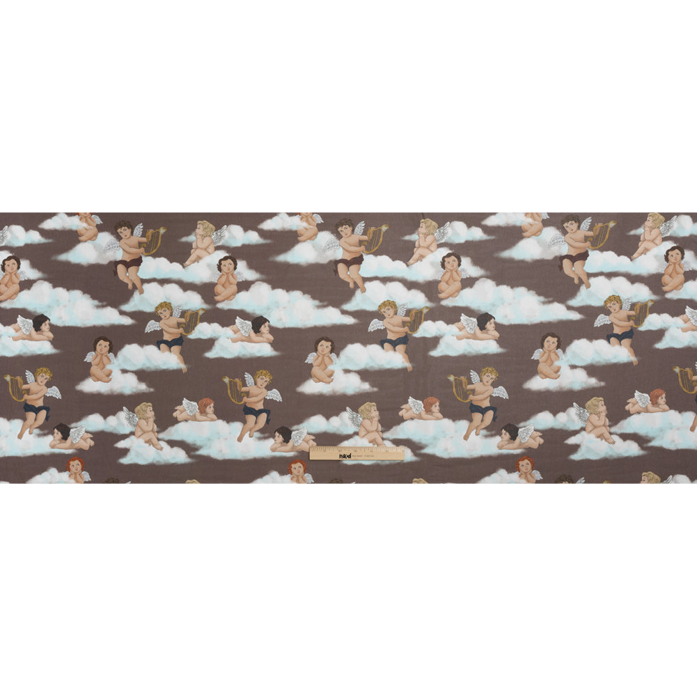 Mood Exclusive Taupe Drowsy Dreamers Viscose Chiffon