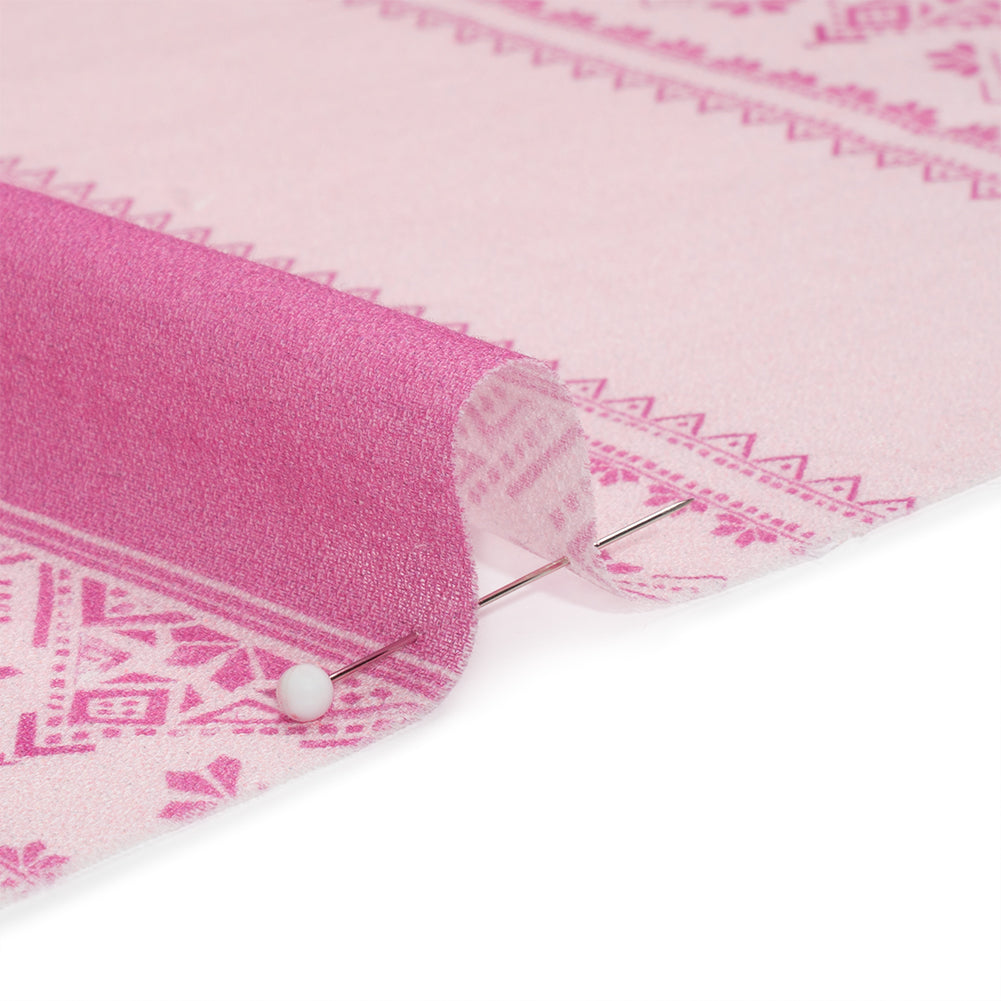 Mood Exclusive Pink Feel the Vibe Cotton Crepe
