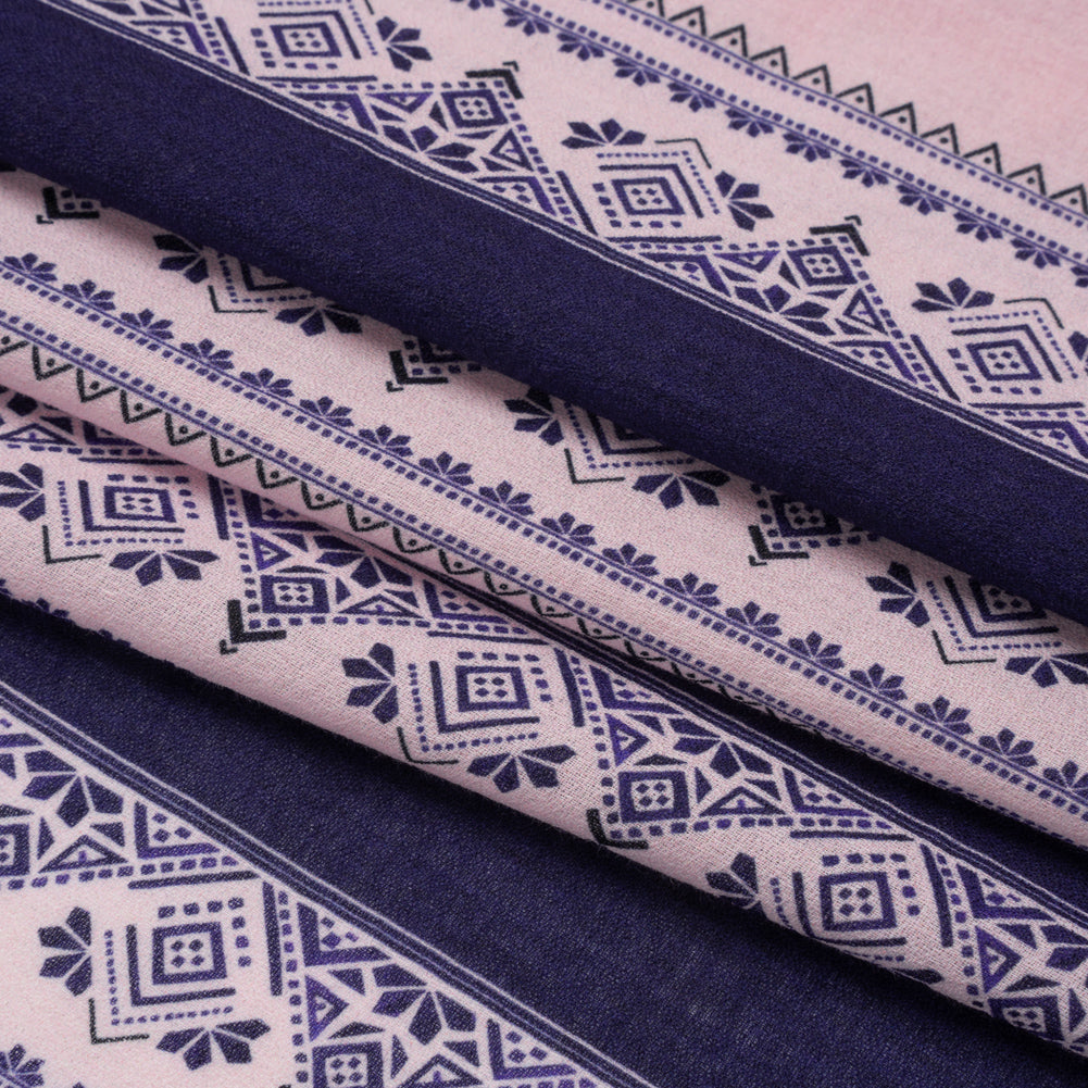 Mood Exclusive Purple Feel the Vibe Cotton Crepe