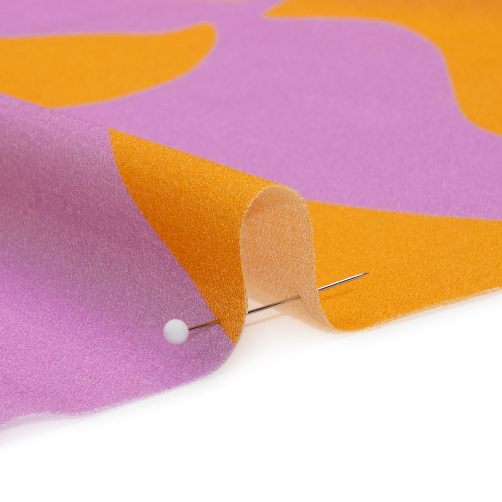 Mood Exclusive Purple Gumdrop Pinwheels Cotton Crepe
