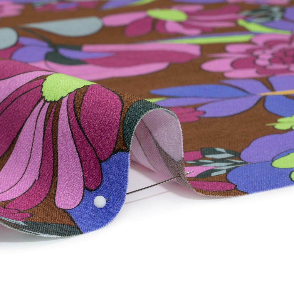 Mood Exclusive Daisy Delight Stretch Viscose and Polyamide Twill