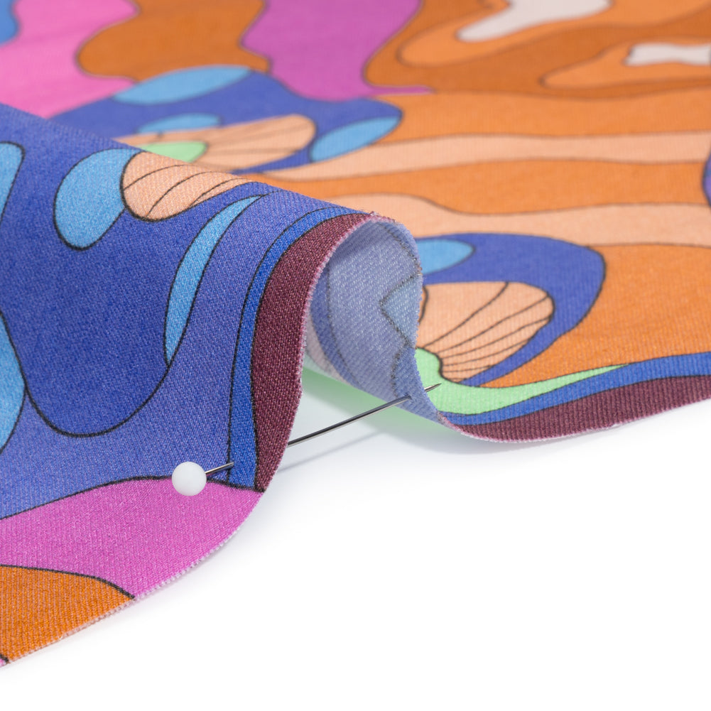 Mood Exclusive Over the Moon Stretch Viscose and Polyamide Twill