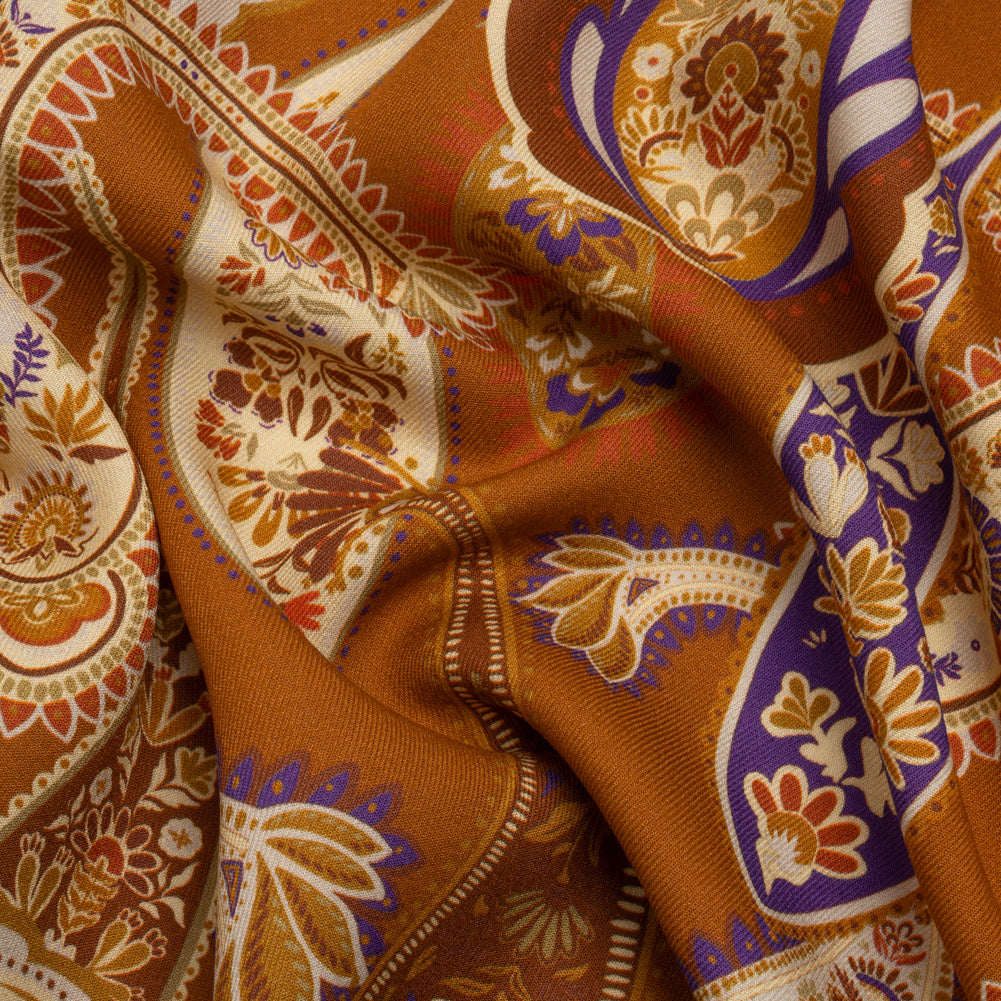 Mood Exclusive Brown Sugar Plum Viscose Twill