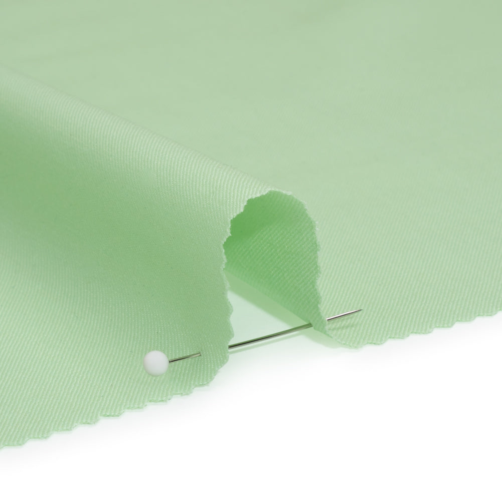 Super 120 Merino Wool Suiting - Pastel Green - Finn Collection