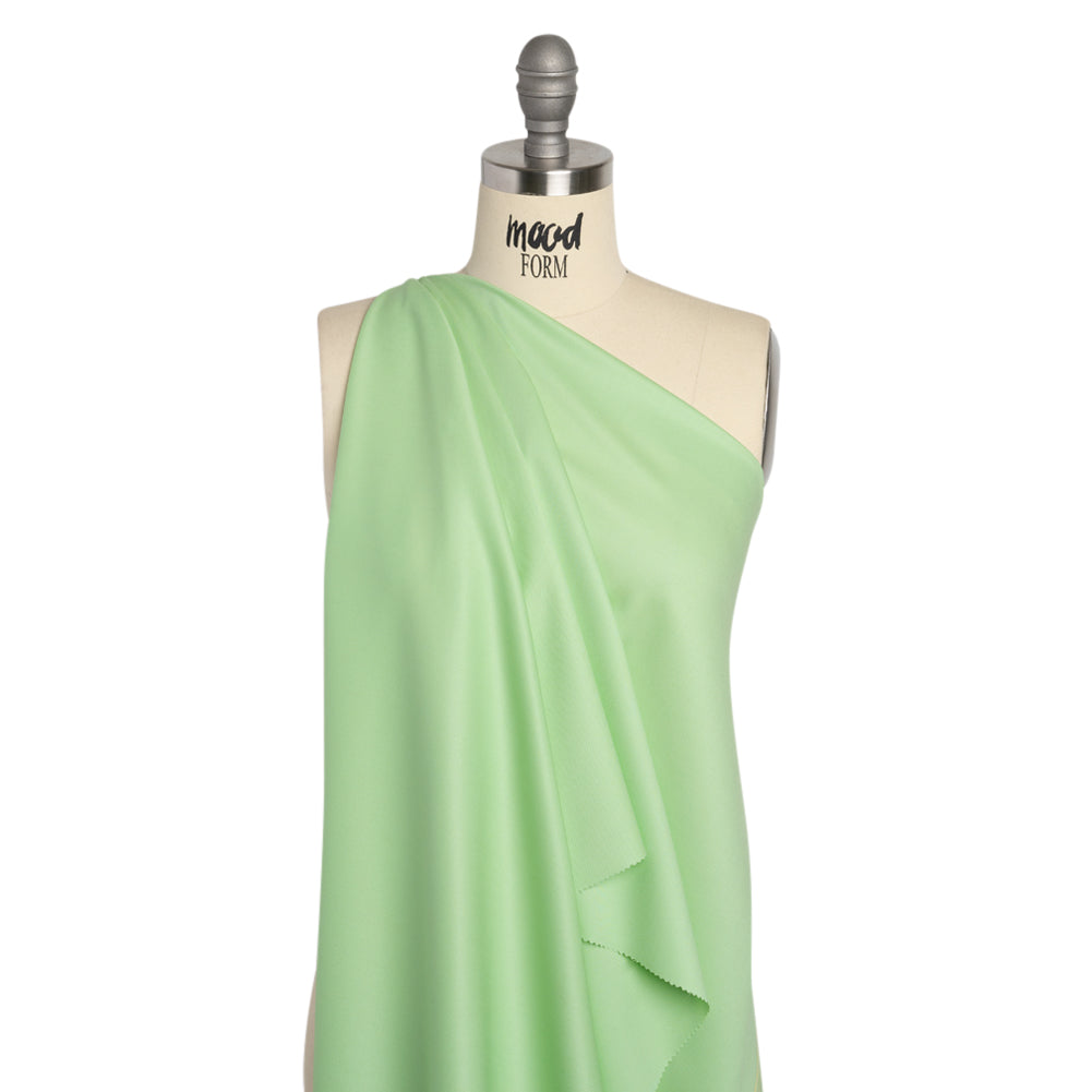 Super 120 Merino Wool Suiting - Pastel Green - Finn Collection