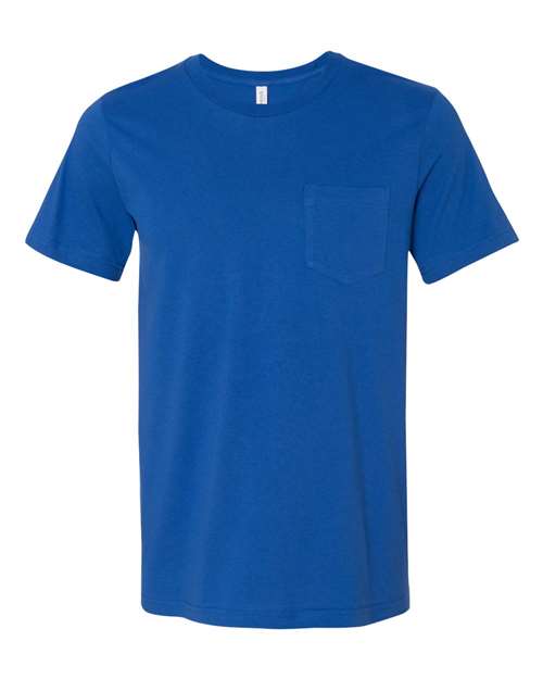 BELLA + CANVAS Men's Jersey Pocket Tee