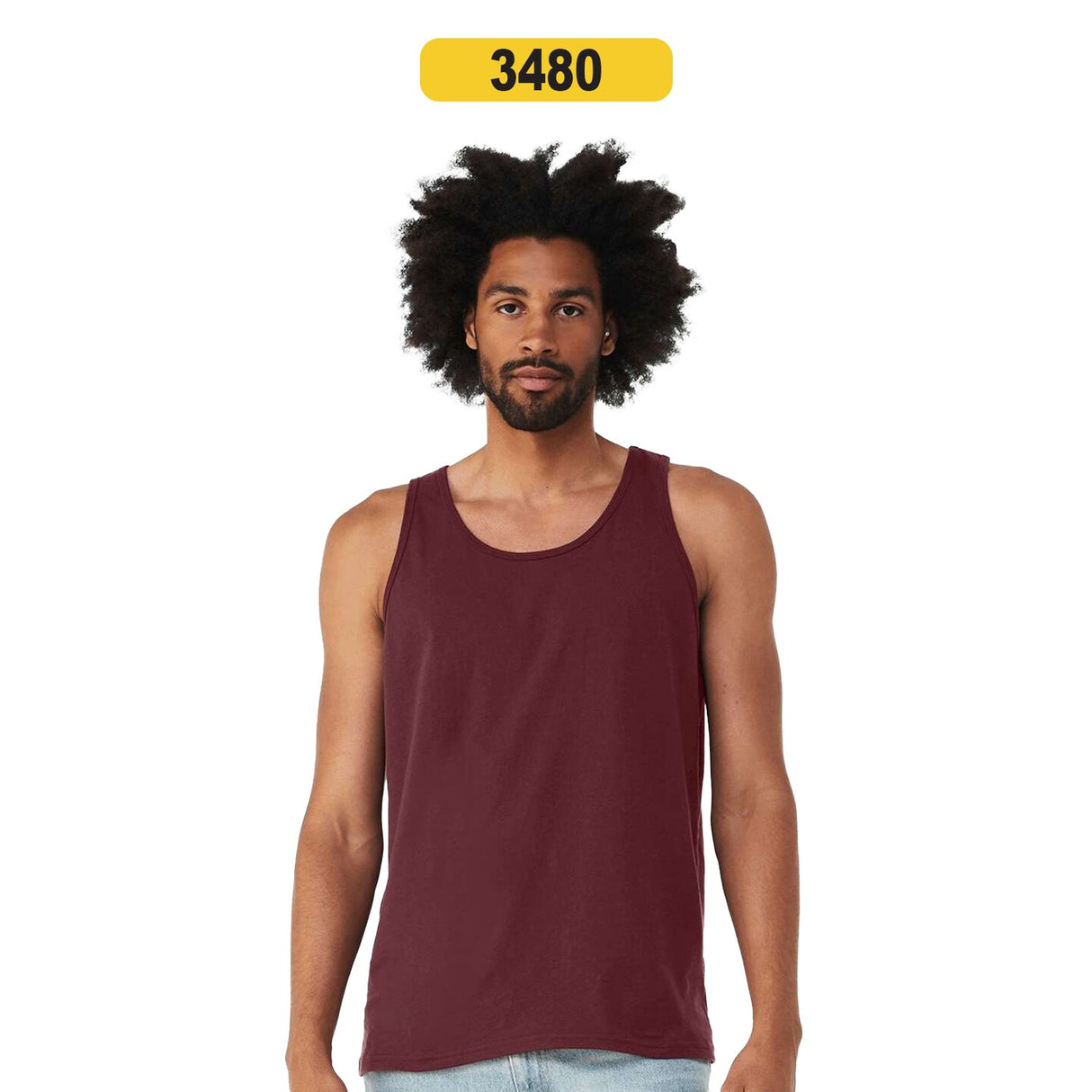 BELLA + CANVAS® Men's Cool and Comfortable Crewneck Sleeveless Jersey Tank top