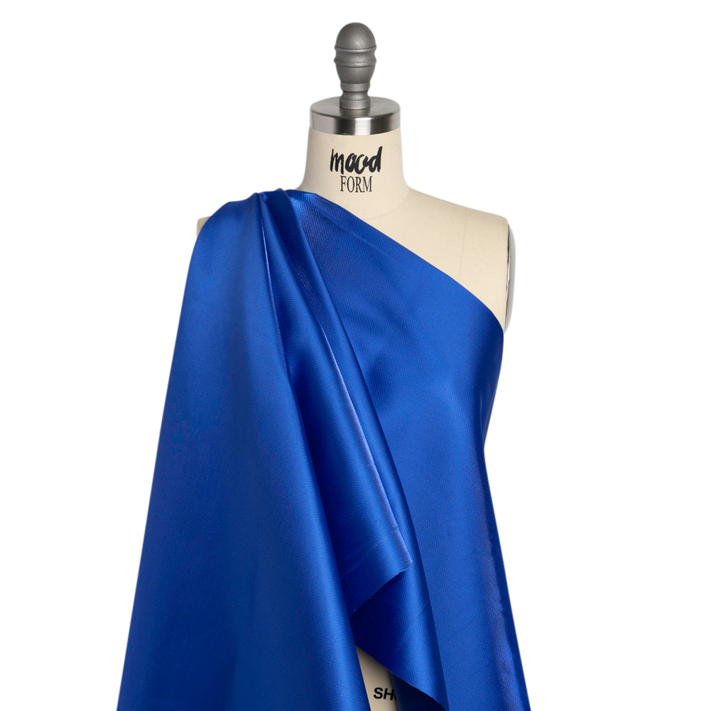 Luminous Polyester Mikado - Cobalt - Verena Collection