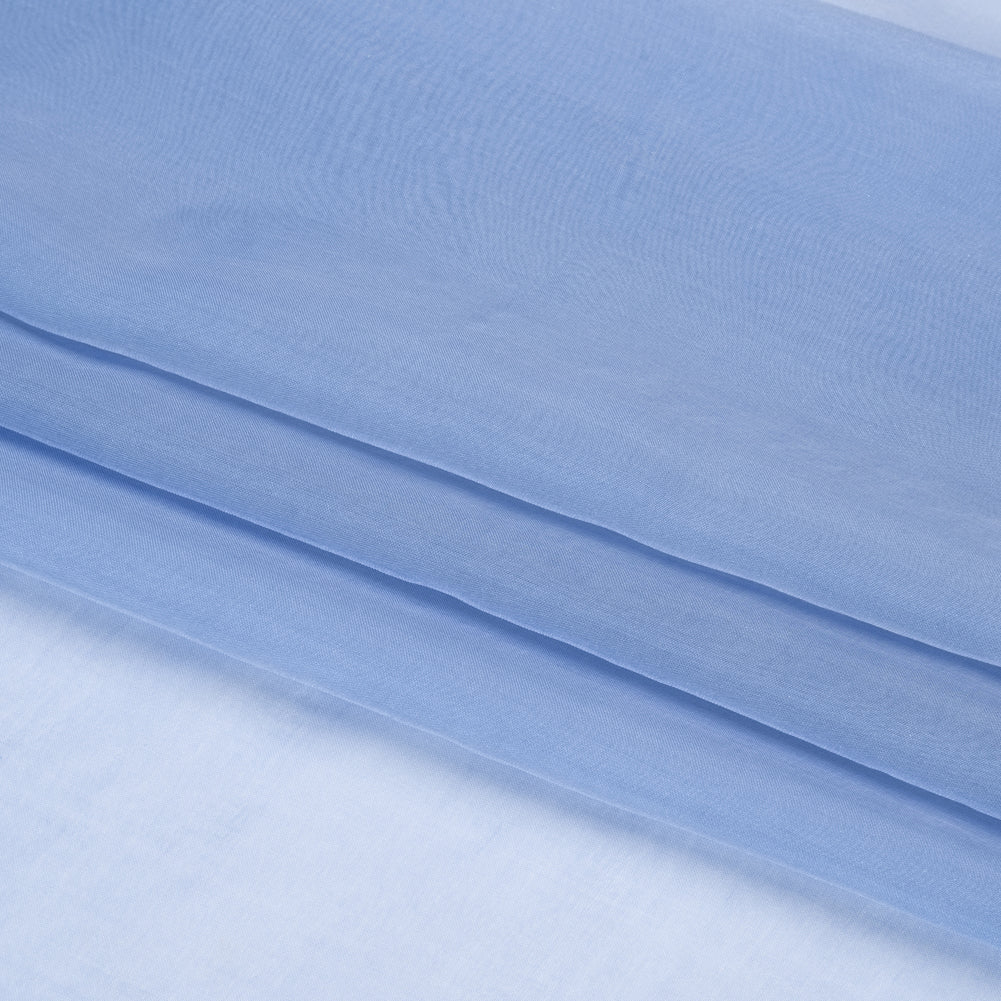 Chiffon-Like Silk Voile - Periwinkle - Adelaide Collection