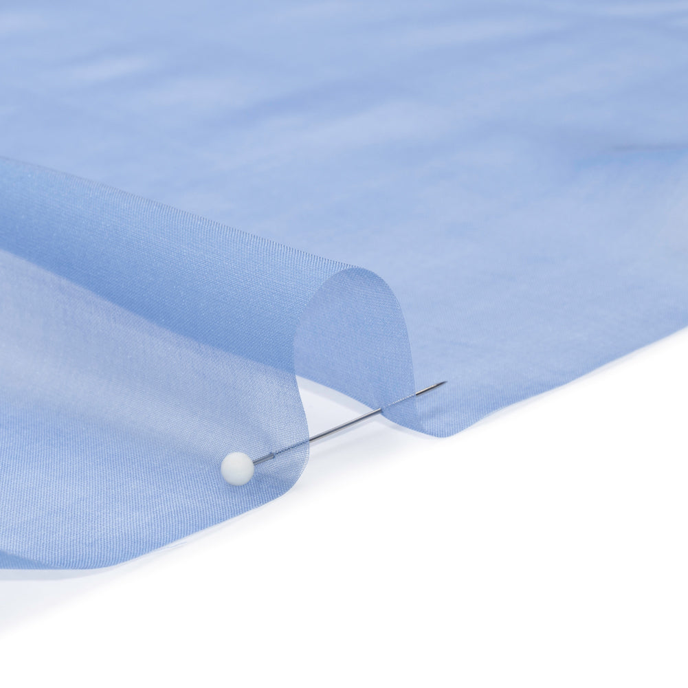 Chiffon-Like Silk Voile - Periwinkle - Adelaide Collection