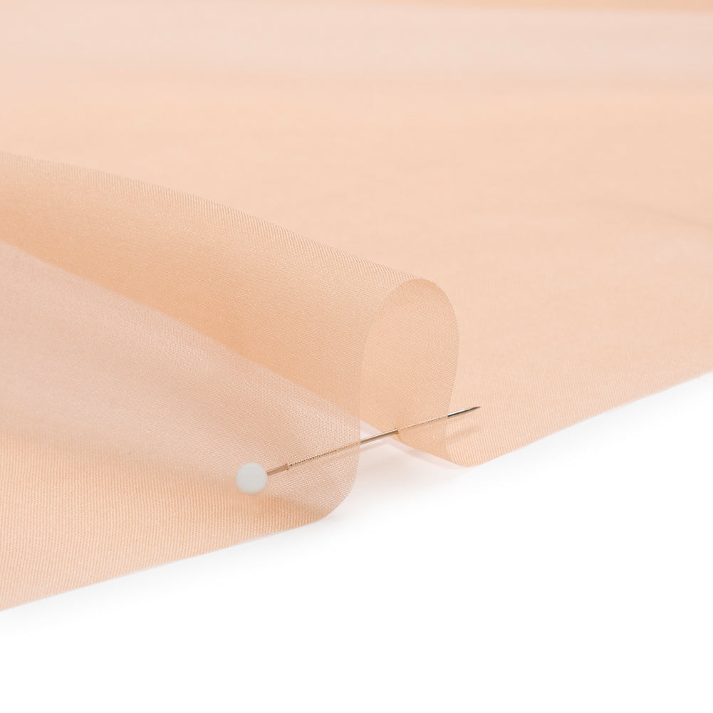 Chiffon-Like Silk Voile - Nude - Adelaide Collection