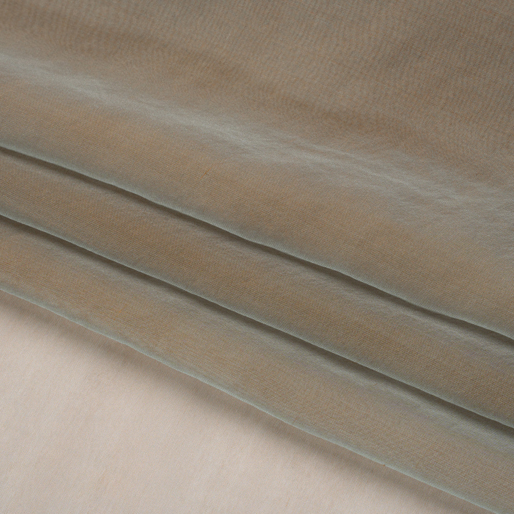 Chiffon-Like Silk Voile - Taupe Iridescent - Adelaide Collection