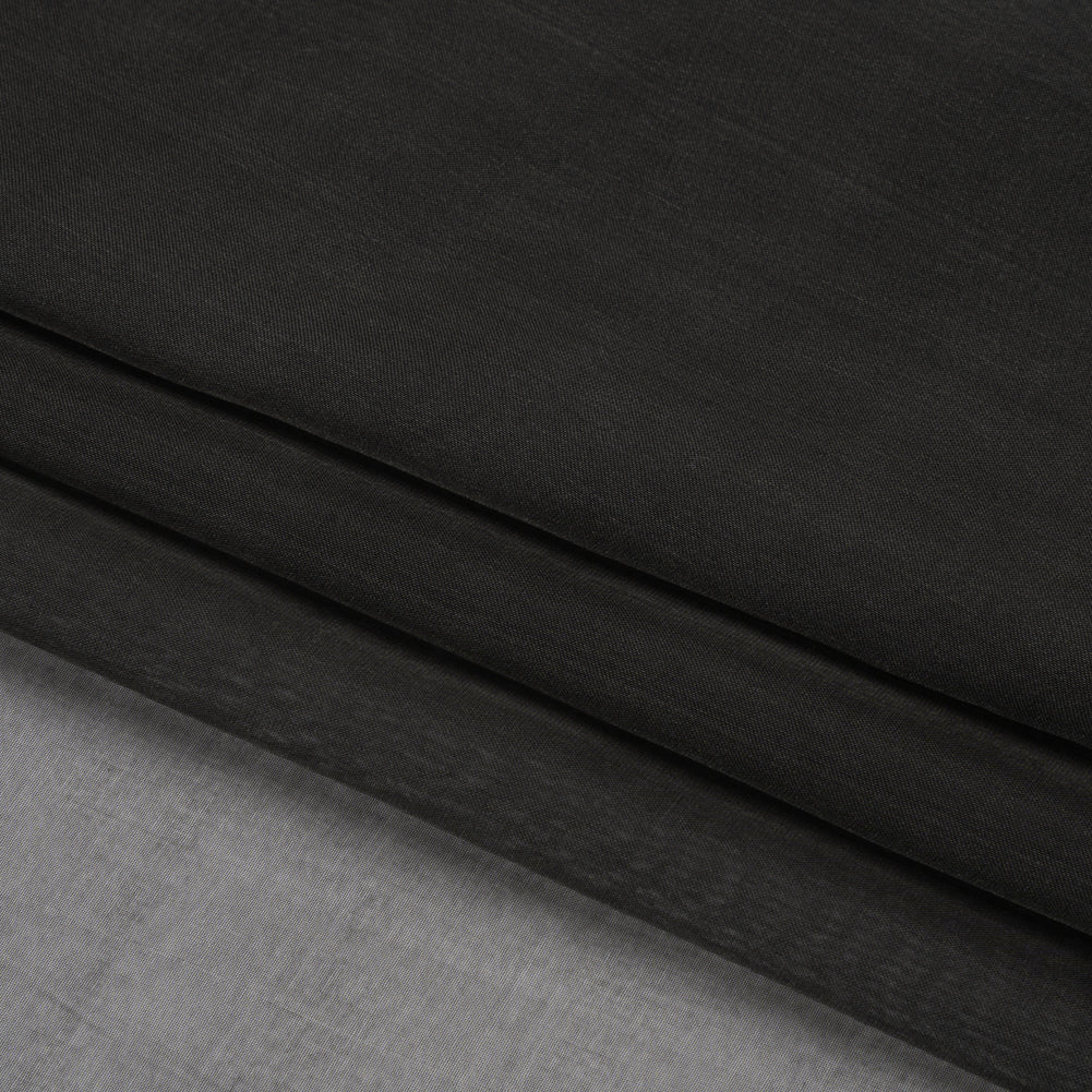Chiffon-Like Silk Voile - Black - Adelaide Collection
