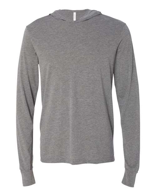 Unisex Jersey Hooded Long Sleeve