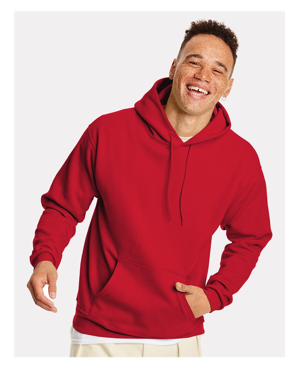 Hanes® Ecosmart Long Sleeve Hooded Sweatshirt