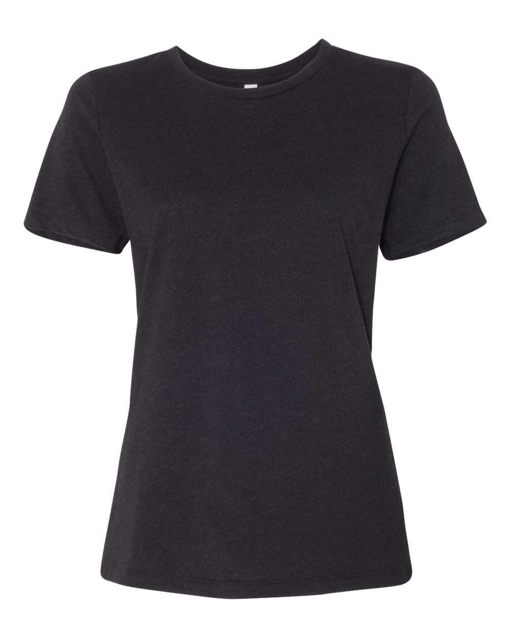 BELLA + CANVAS® Women's Relaxed Fit Heather CVC Crewneck Tee