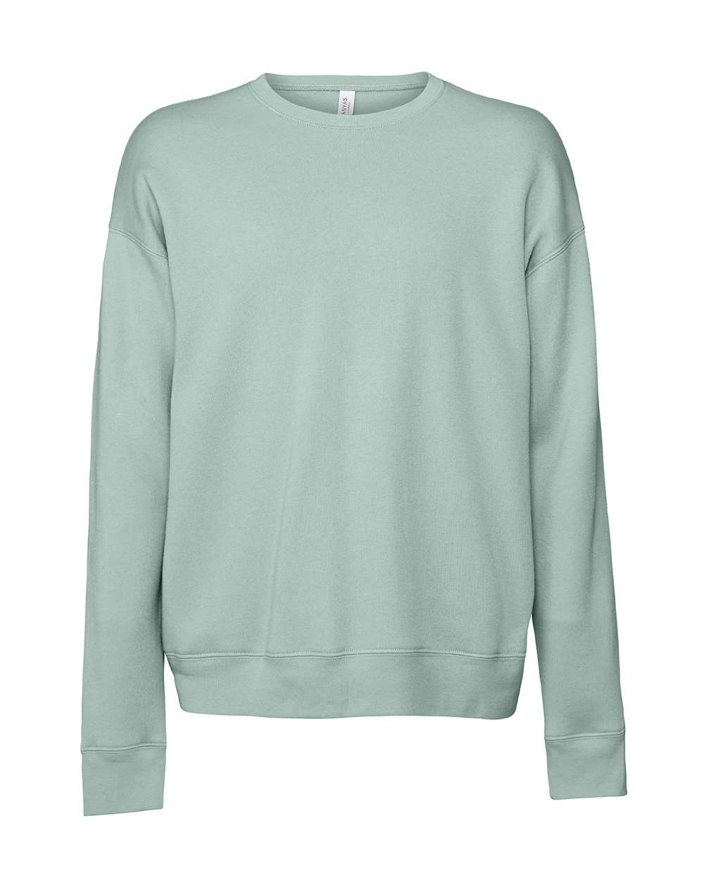 BELLA + CANVAS® Sponge Fleece Drop Shoulder Crewneck Long Sleeve Sweatshirt