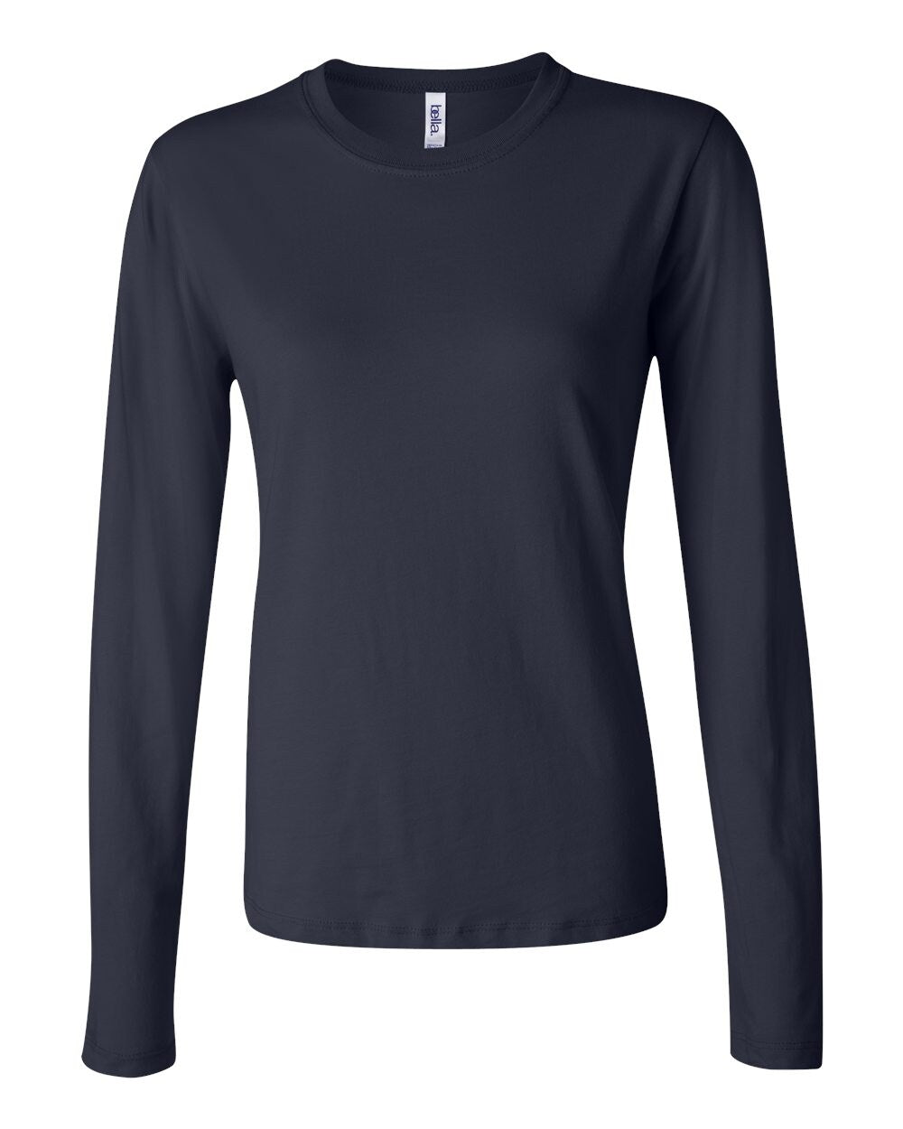 BELLA + CANVAS® Women’s Jersey Crewneck Long Sleeve Tee