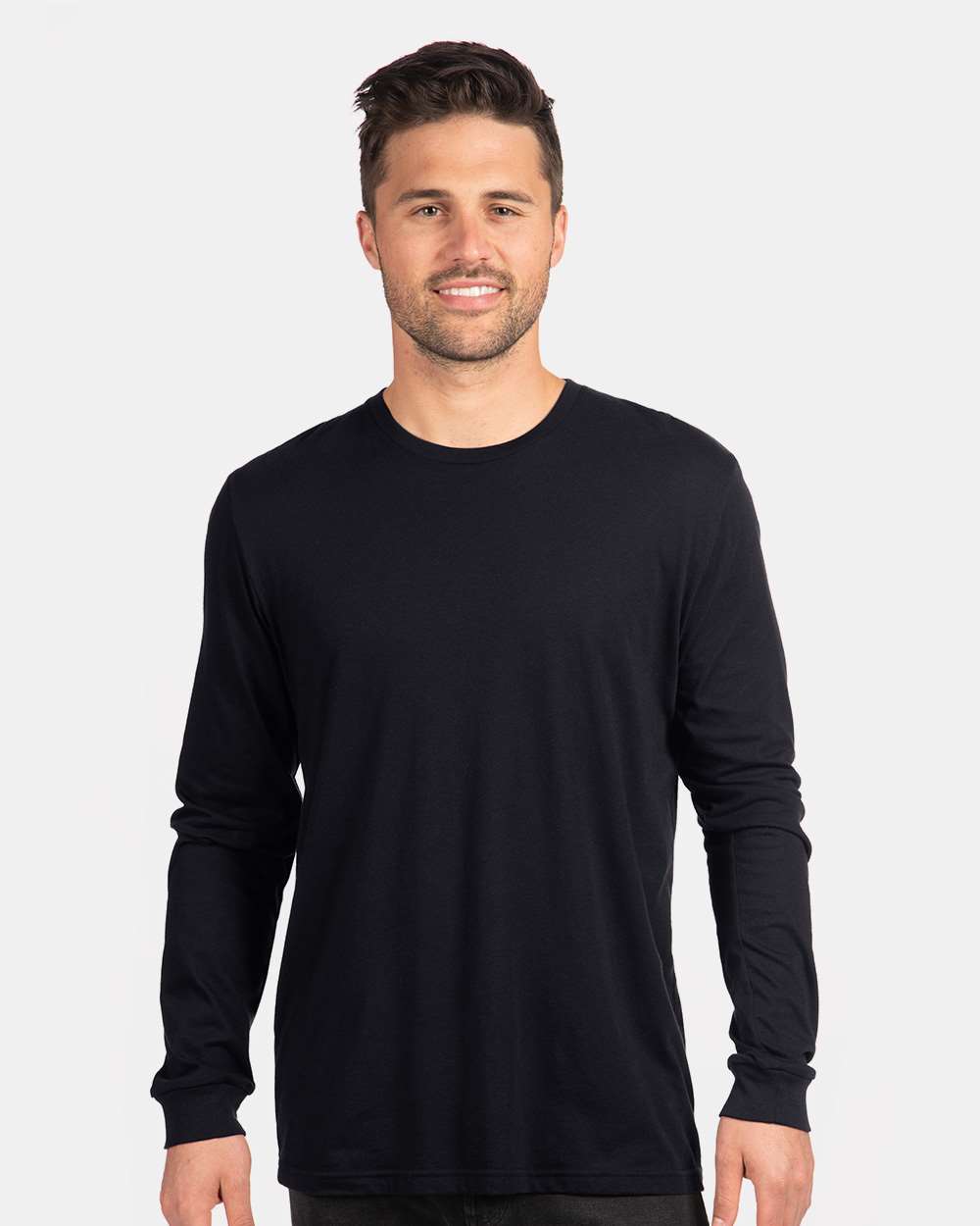 Next Level® CVC Long Sleeve Crewneck T-Shirt