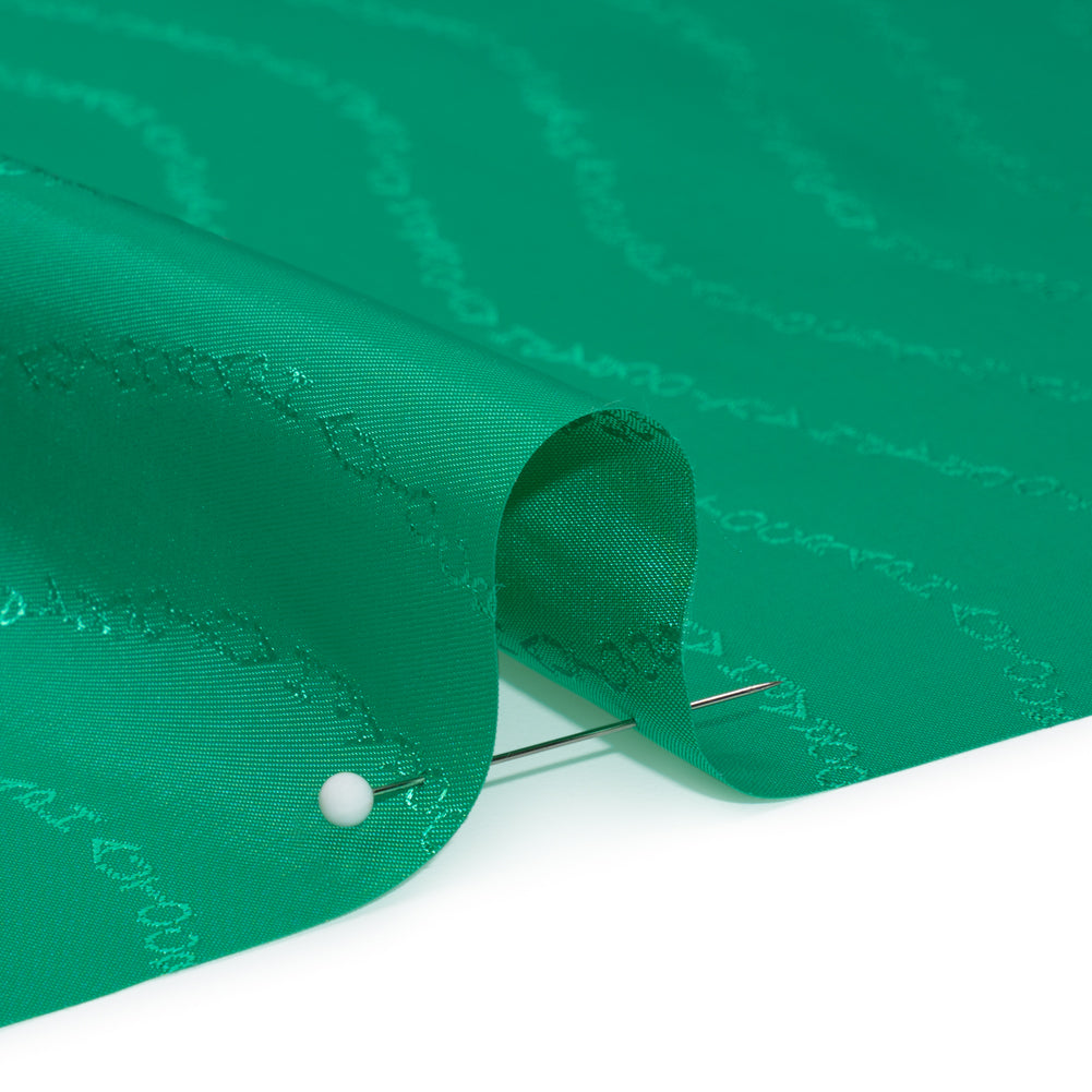 Autograph Jacquard Lining - Spearmint Green Tonal
