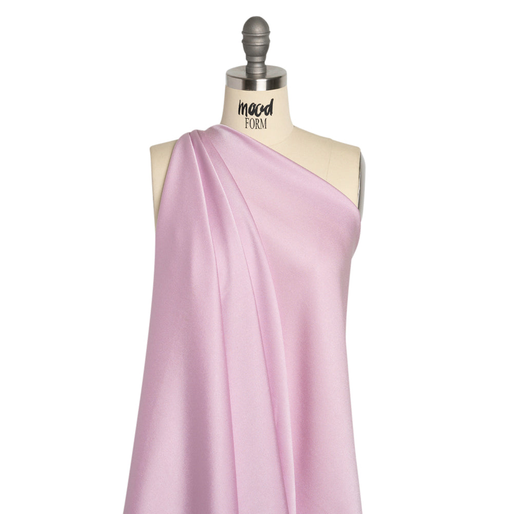 Alex Perry Lilac Crepe Back Satin