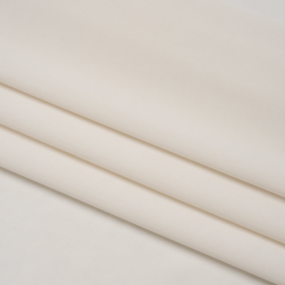 Famous Australian Designer Ivory Stretch Polyester Jersey