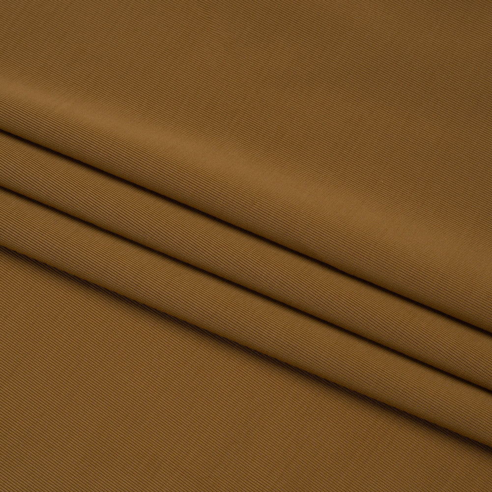 Famous Australian Designer Gold Stretch Polyester Jersey