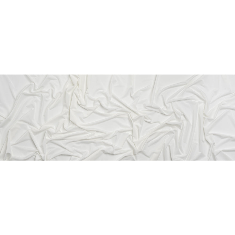 Famous Australian Designer Off White Stretch Polyester Jersey