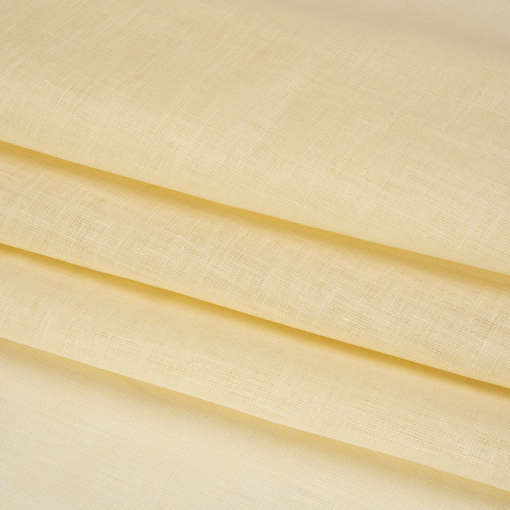 Famous Australian Designer Aged Parchment Lightweight Linen Woven