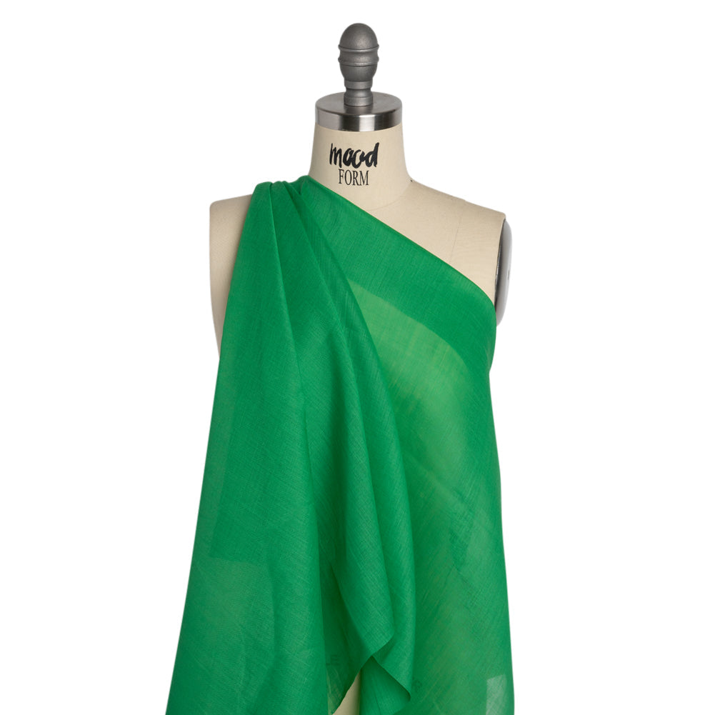 Famous Australian Designer Kelly Green Lightweight Ramie Woven